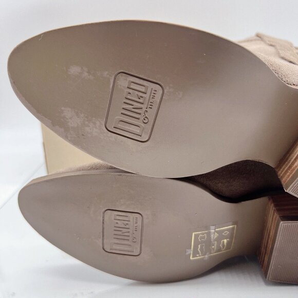 Dingo Tumbleweed Women’s Ankle Boots Casual Booties Sand Suede Leather US 7.5 - Picture 11 of 13